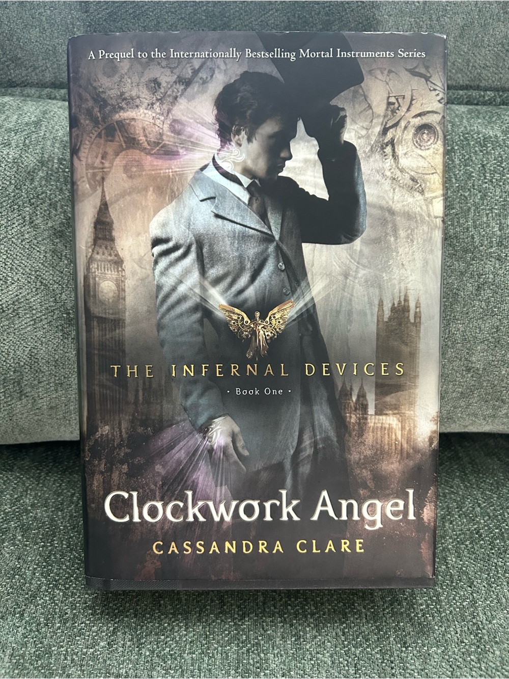 Clockwork Angel Hardcover – Brown & Gray Cover